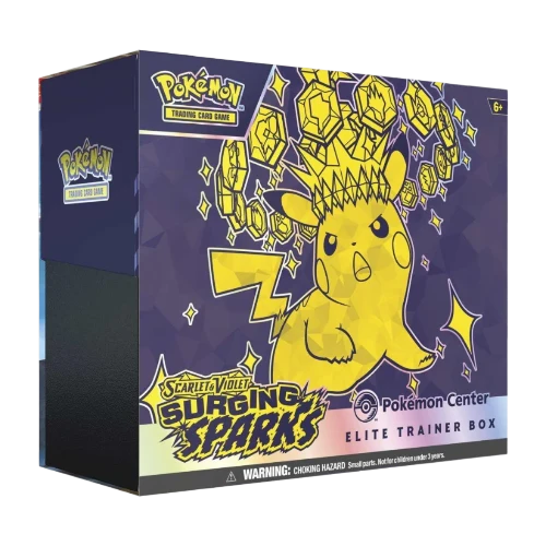Pokémon Surging Sparks Pokémon Center Elite Trainer Box